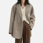 Masimon | Women’s Double-Sided Coat – Classic Woollen Timeless Style