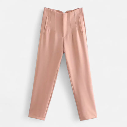 Masimon | Women’s Pencil Trousers – High-Waist Heritage Elegance