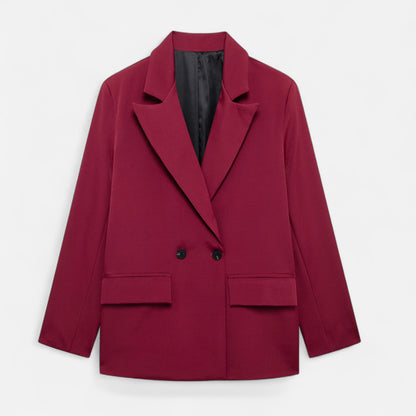 Masimon | Women’s Double-Breasted Coat – Spring Autumn Elegance
