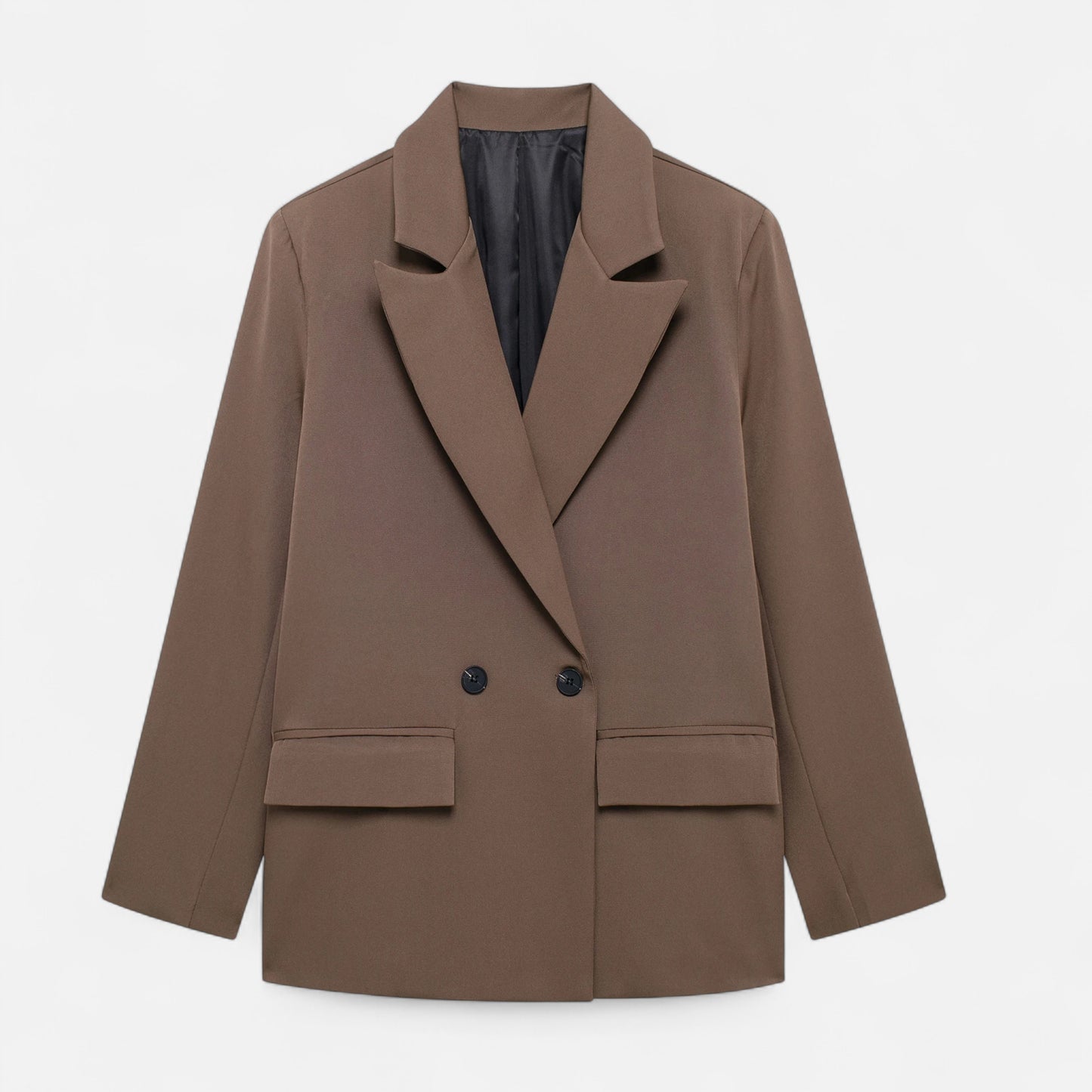 Masimon | Women’s Double-Breasted Coat – Spring Autumn Elegance