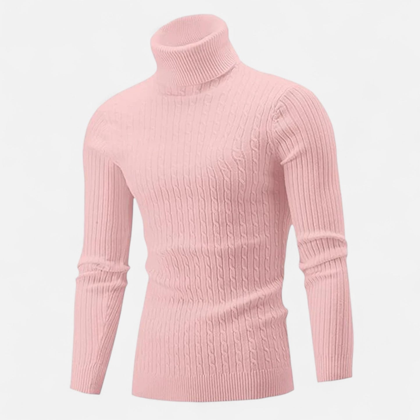 Masimon | Men’s Turtleneck Sweater – Timeless Knitted Elegance