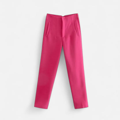 Masimon | Women’s Pencil Trousers – High-Waist Heritage Elegance