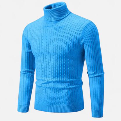 Masimon | Men’s Turtleneck Sweater – Timeless Knitted Elegance