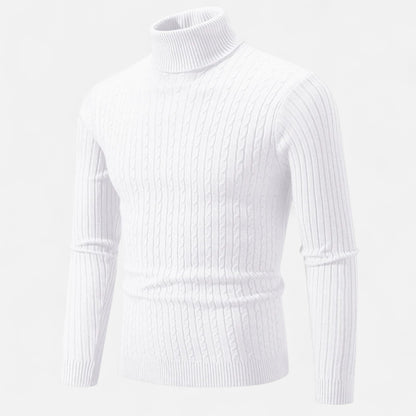 Masimon | Men’s Turtleneck Sweater – Timeless Knitted Elegance