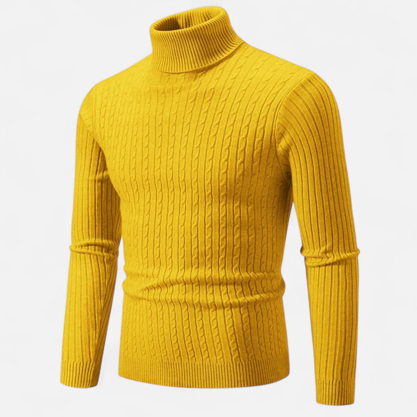 Masimon | Men’s Turtleneck Sweater – Timeless Knitted Elegance